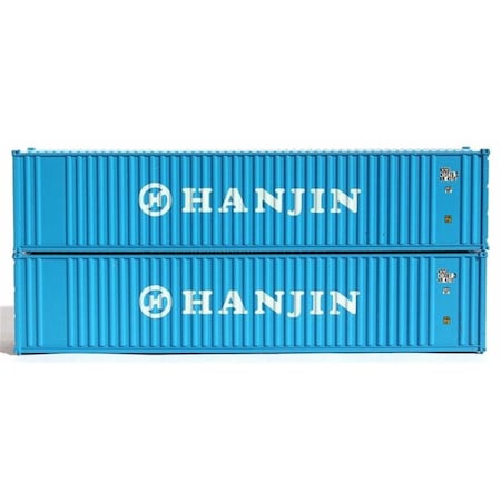 Jacksonville Terminal 40 ft. N Hanjin Standard Height Containers with Magnetic System, 2PK JTC405520